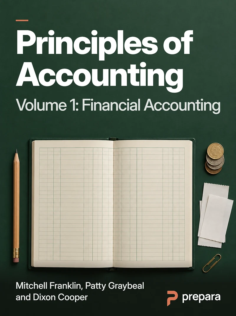 Principles of Accounting, Volume 1: Financial Accounting cover