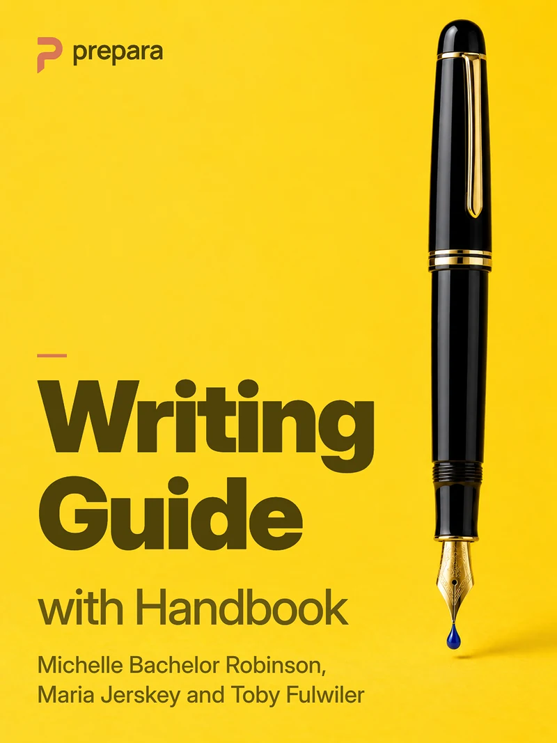 Writing Guide with Handbook cover